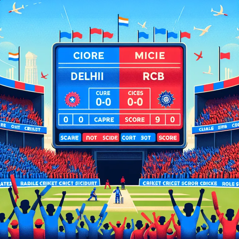 Delhi rcb score